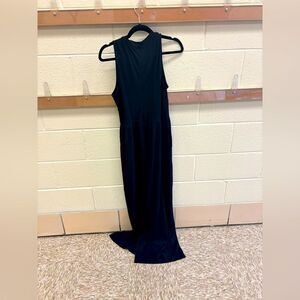 Cider Black Wide Leg Romper, NWT